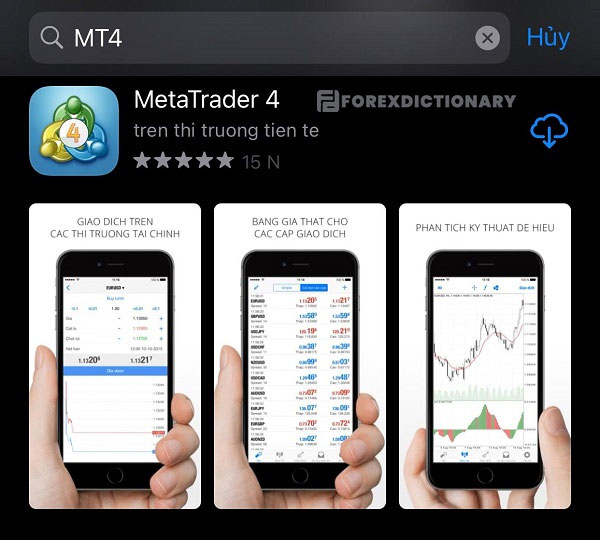 Hướng dẫn tải MT4 trên điện thoại