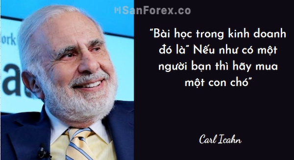 Những câu nói nổi tiếng đầy giá trị của Carl Icahn mà chúng ta không nên bỏ qua