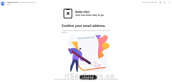 Xác nhận email lần 2