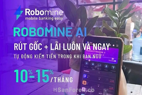 Sàn giao dịch Robomine với những cam kết lợi nhuận hấp dẫn dành cho nhà đầu tư