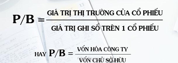 Công thức tính chỉ số P/B chuẩn xác