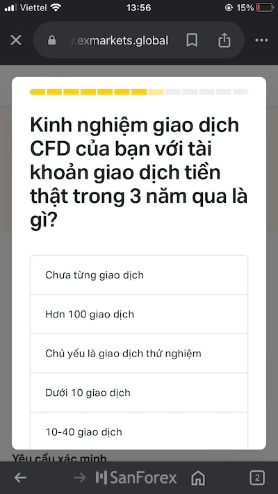 Kinh nghiệm sử dụng tiền thật để thực hiện giao dịch CFD trong 3 vừa rồi