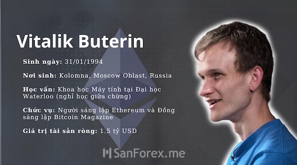 Vitalik Buterin là người đứng sau gây dựng nên đế chế Ethereum hùng mạnh