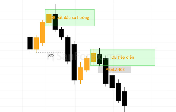 Hai dạng Order Block phổ biến hiện nay