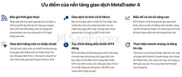 Khi sử dụng MT4 sẽ giúp nhà đầu tư thuận lợi hơn trong quá trình giao dịch